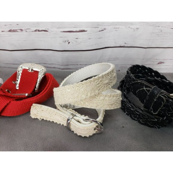 Lot Of 20 Kid Sizes Small And Medium Various Brands Belts - Picture 7 of 16